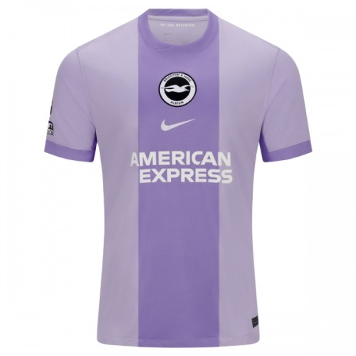 Dresovi Brighton Hove Albion Gostujući 2025-26 - Kratki Rukavima Dresovi Brighton Hove Albion Gostujući 2025-26 - Kratki Rukavima